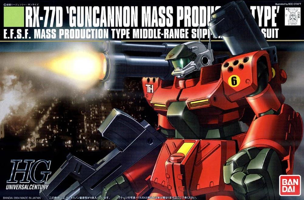 HG Guncannon Mass Production Type - 1/144